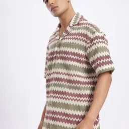 glitchez Geometric Goblet Relaxed Shirt image 4