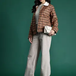 DressBerry Checked Tailored Jacket image 5