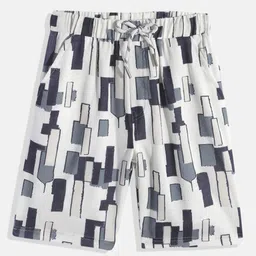 CAVIO Boys Printed Pure Cotton Shirt with Shorts image 2