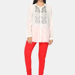 TSG Bliss Women Pack of 2 Solid Churidar Leggings image 5