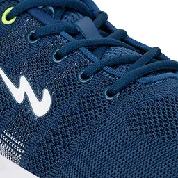 Campus Men Blue Mesh Running Shoes image 2