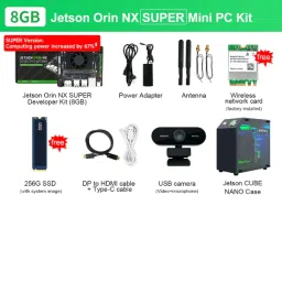 Yahboom Jetson Orin NX SUPER Developer Kit 8GB/16GB RAM (117TOPS/157TOPS) Yahboom Jetson Orin NX SUPER Developer Kit 8GB/16GB RAM (117TOPS/157TOPS) image 5