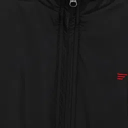 t-base Unisex Kids Black Colourblocked Reversible Padded Jacket image 3