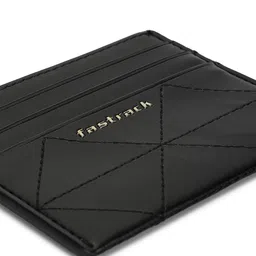 Fastrack Women Woven Design PU Card Holder image 5