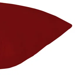 Kuber Industries Set Of 4 Maroon Solid Microfiber Filled Floor Cushions image 3