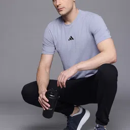 ADIDAS Men Slim Fit Designed For Training T-shirt image 2