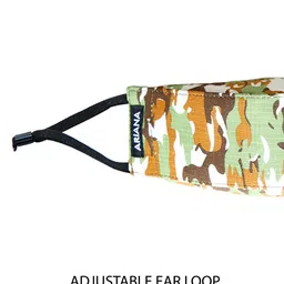 Ariana Adult Pack of 3 7-Ply 5 Layer SSMMS Filter Reusable Pure Cotton Protective Masks image 3