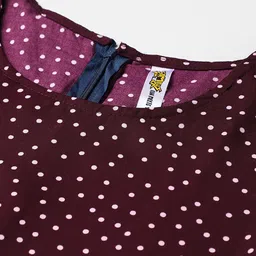 PINACOLADA Polka Dots Printed Peplum Top image 5