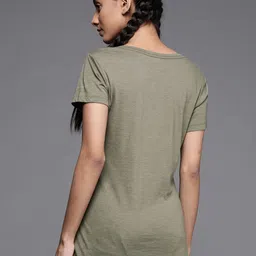 Columbia Women Green Daisy Days Brand Logo T-shirt image 3