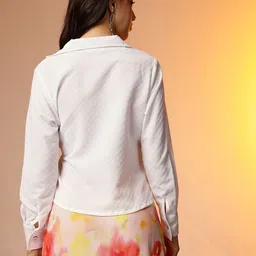 CORSICA Solid Tie-Up Top image 2