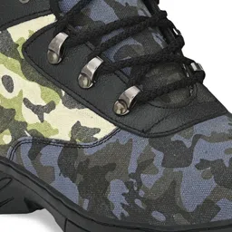 Eego Italy Men Multicoloured Leather Trekking Shoes image 4