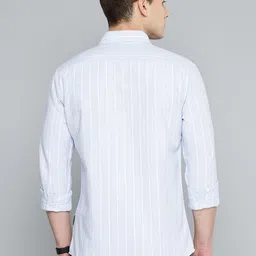 Flying Machine Slim Fit Striped Pure Cotton Casual Shirt image 3