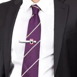 Alvaro Castagnino Men Silver-Toned & Red Ironman Theme Accessory Gift Set image 2