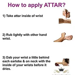 Menjewell Pack of 2 Attar - Raat Ki Rani Firdaus Attar 5ml Each image 3