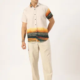 FIFTY TWO Graphic Printed Casual Shirt image 5