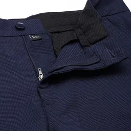 Van Heusen Men Checked Slim Fit Trousers image 5