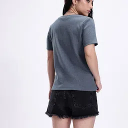 Kook N Keech Women Pure Cotton T-shirt image 3