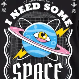 BAESD Graphic Printed Hooded Fleece Pullover image 3