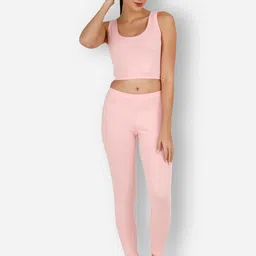 SELFCARE Pack Of 2 Breathable Crop Thermal Tops image 3