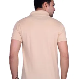 LA MILANO Men Pack Of 2 Solid Slim Fit T-shirts image 3