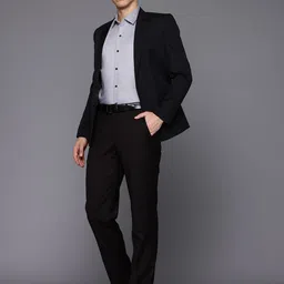ESSAS club Single-Breasted Slim Fit Formal Blazer image 5