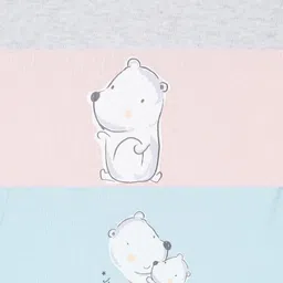 MINI KLUB Newborn Kids Pack Of 3 Printed Bodysuits image 4