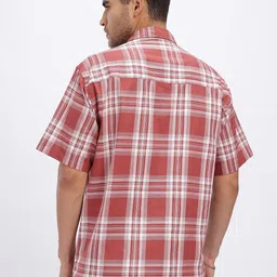 glitchez Checked Relaxed Fit Shirt image 2