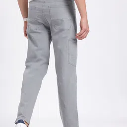 glitchez Men Classic Cool Straight Fit Cargo Jeans image 3