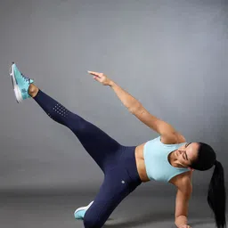 CULT Women's Navy Ultimate Run COMFLex Tights image 2