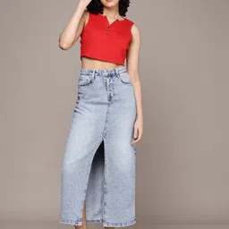 The Roadster Life Co. Sleeveless Ribbed Crop Top image 4