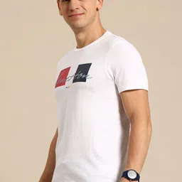 United Colors of Benetton Men Brand Logo Printed T-shirt image 3