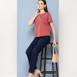 Chemistry Zip-Detail T-shirt image 5