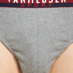 van heusen innerwear Van Heusen Men Pack of 2 Solid Plush Back Ultra Soft Briefs image 5