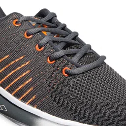 Khadims Men Grey Textile Running Shoes image 4