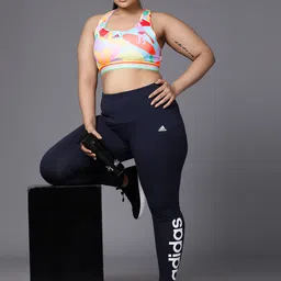 ADIDAS X Farm Rio Medium-Support Plus Size Training Bra image 4