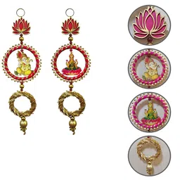 Shubhanjali Lakshmi Ganesh Wall Hangings image 4