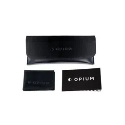 OPIUM Men Grey Lens & Blue Square Sunglasses with UV Protected Lens OP-1908-C04-Smoke image 4