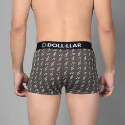 Dollar Bigboss Men Printed Pack of 3 Cotton Shuffle Intellisoft Trunks image 4