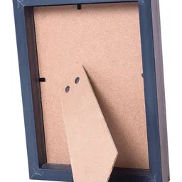 Golden Peacock Brown Solid Table-Top Wooden Photo Frame image 4