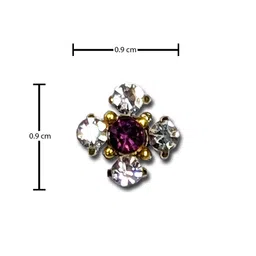 Comet Busters Pack Of 2 Contemporary Studs Non Piercing Ear Stickers image 2