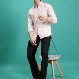 HIGHLANDER Men Bootcut Mid-Rise Clean Look Stretchable Jeans image 5