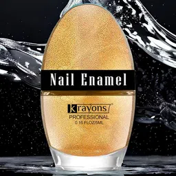 krayons Professional Set Of 6 High Shine Quick Dry Glossy Nail Paints - 5ml Each image 5