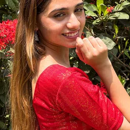 Bindigasm's Advi Women Embellished Stretchable Slip On Blouse image 3