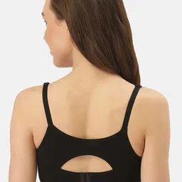 Inner Sense Black & Blue Solid Organic Antimicrobial Maternity Sustainable Bra Pack of 3 IMB007G_7G_7C image 5