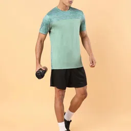 CULT Men Green Advance Play Active T-shirt image 3