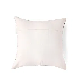 Aura Blue & Red Ethnic Motifs Velvet Square Cushion Covers image 3