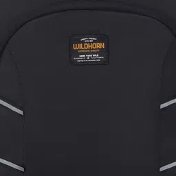 WildHorn Unisex Black Backpack with Compression Straps image 4