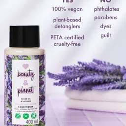 Love Beauty & Planet Smooth and Serene Anti-Frizz Hair Conditioner with Argan Oil - 200 ml image 3