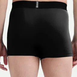 Freecultr black Men's Anti-Bacterial Micromodal Trunks - Pack of 3 image 2