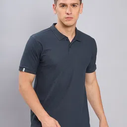 Technosport Polo Collar Antimicrobial Slim Fit Sports T-Shirt image 2